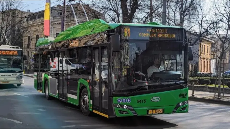 Nouă bandă unică pentru autobuzele STB. Primăria Capitalei anunță noi restricții și facilități de trafic în București