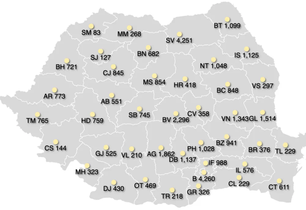 București ocupă primul loc la numărul de infectări COVID-19