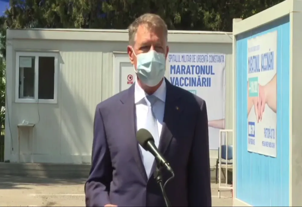 Președintele Iohannis, apel către populație: ”Ne aflăm în valul patru. Nu există niciun dubiu că vaccinarea este principala măsură de protecție”