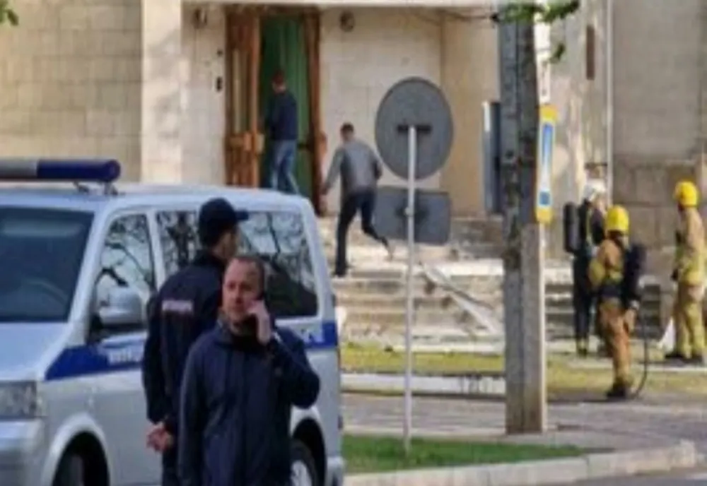 ATAC cu lansatoare de grenade, la Tiraspol: explozii la Ministerul Securităţii Publice