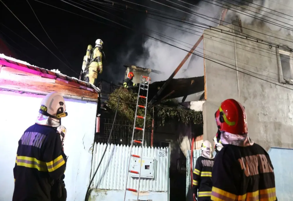 Incendiu violent în sectorul 3 al Capitalei