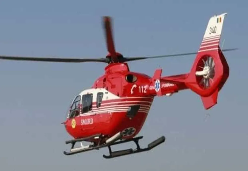 ACCIDENT PE DUNĂRE ÎN APROPIERE DE MALIUC. INTERVINE ELICOPTERUL SMURD