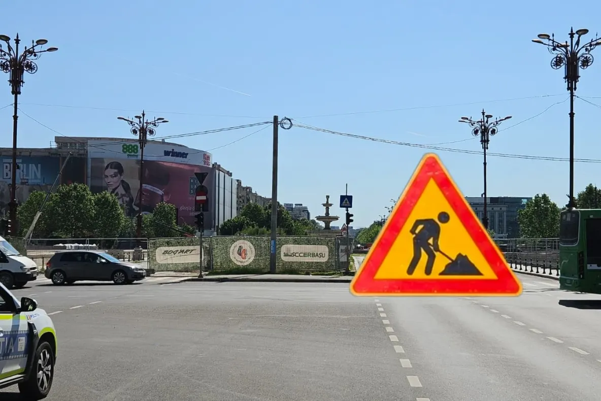 Când vor fi ridicate restricțiile de circulație din Piața Unirii
