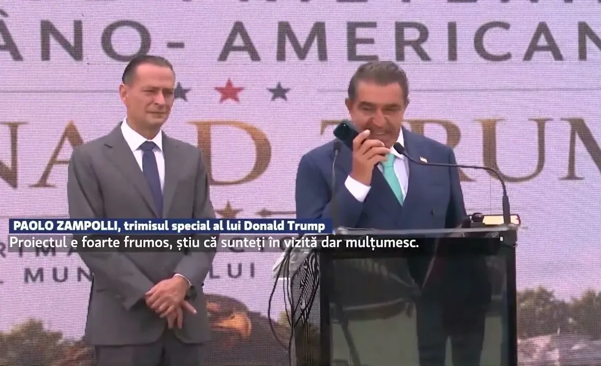 Momente inedite la București. Trimisul lui Trump în România, Paolo Zampolli, l-a sunat în timpul unei conferințe pe Nicușor Dan | VIDEO