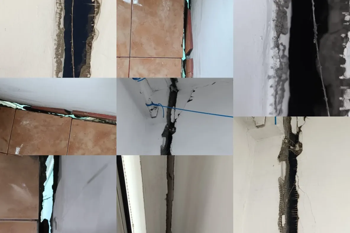 Primăria Capitalei: Fisura din blocul evacuat de sâmbătă există de nouă ani