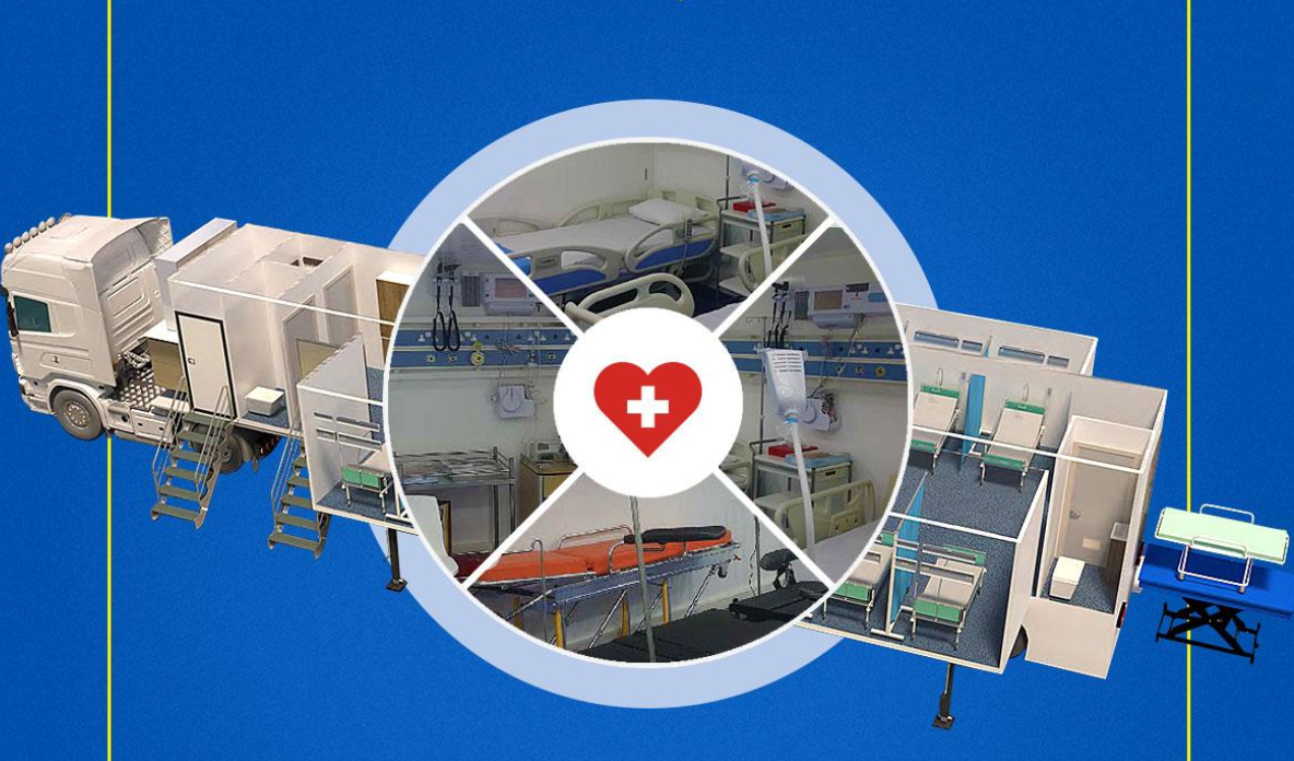 SMURD cumpără un spital-camion pentru tratarea COVID-19