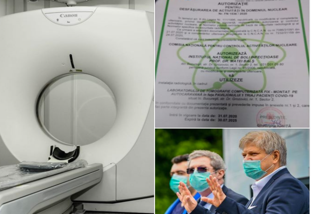Computerul Tomograf care are un soft ce permite depistarea noului coronavirus a devenit funcţional după aproape 3 luni de la achiziția sa