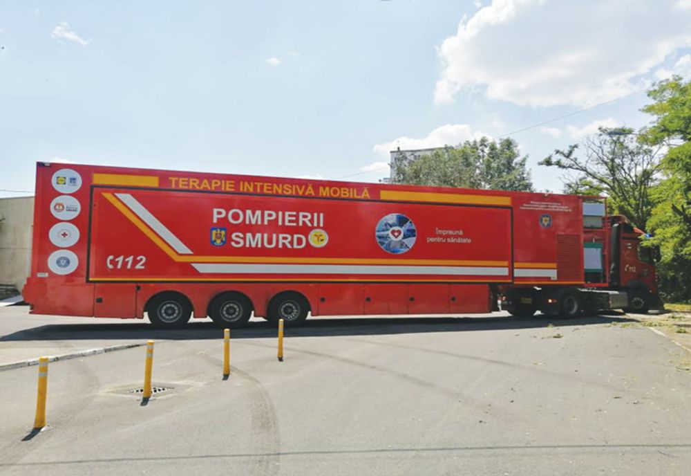 Ultima unitate mobilă de terapie intensiva disponibilă în România va fi montată în incinta Institutului de Pneumoftiziologie Marius Nasta