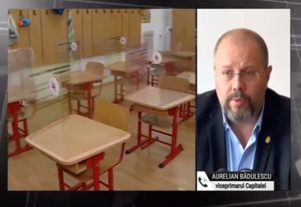 Scenariu catastrofal pentru București. Viceprimarul Bădulescu, la Realitatea PLUS: Școlile vor rămâne închise până anul viitor, după Paște