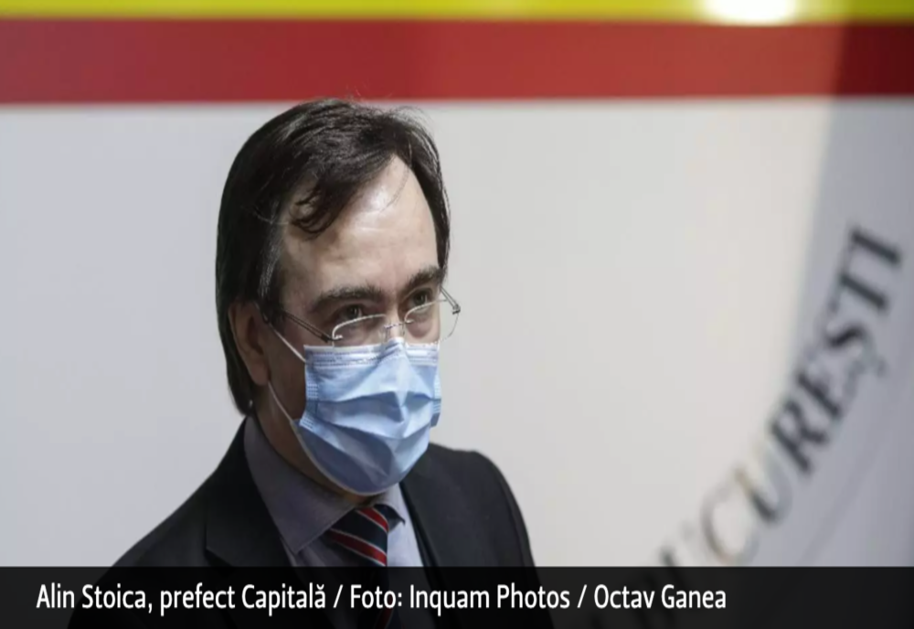 Alin Stoica, prefect Capitală: Ordinul MS nu poate băga Capitala în carantină. Nu vom lua măsuri mai dure