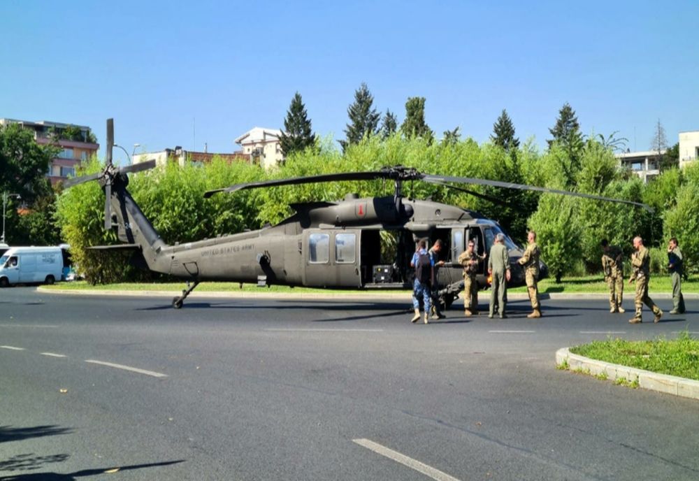 Ministrul de Interne, prima reacție după aterizarea forțată a elicopterului militar american pe bulevardul Aviatorilor din București