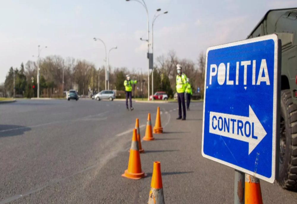 Razie a polițiștilor, pe străzile Capitalei