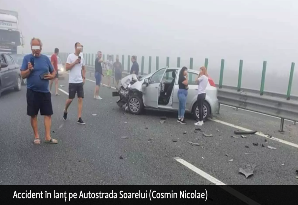 S-a deschis dosar în urma carambolului de pe Autostrada Soarelui. Traficul, reluat parțial