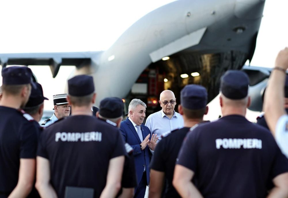 Lucian Bode: ”România este solidară cu Franţa! Pompierii români acordă sprijin autorităţilor franceze care se confruntă cu situaţii dificile provocate de incendiile de pădure”