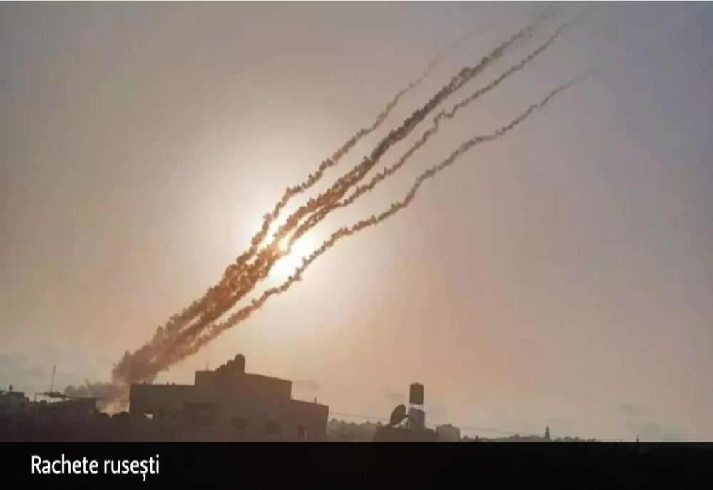 Trei rachete rusești au zburat deasupra Republicii Moldova - România confirmă traiectoriile