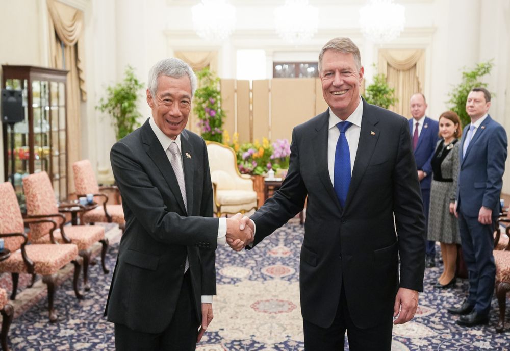 Președintele Iohannis, discuții cu prim-ministrul singaporez despre obiectivul României de a extinde şi aprofunda cooperarea bilaterală cu Republica Singapore