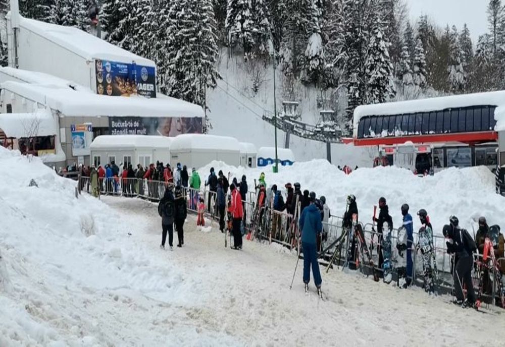 Starea pârtiilor din Poiana Brașov. Zăpada încă rezistă