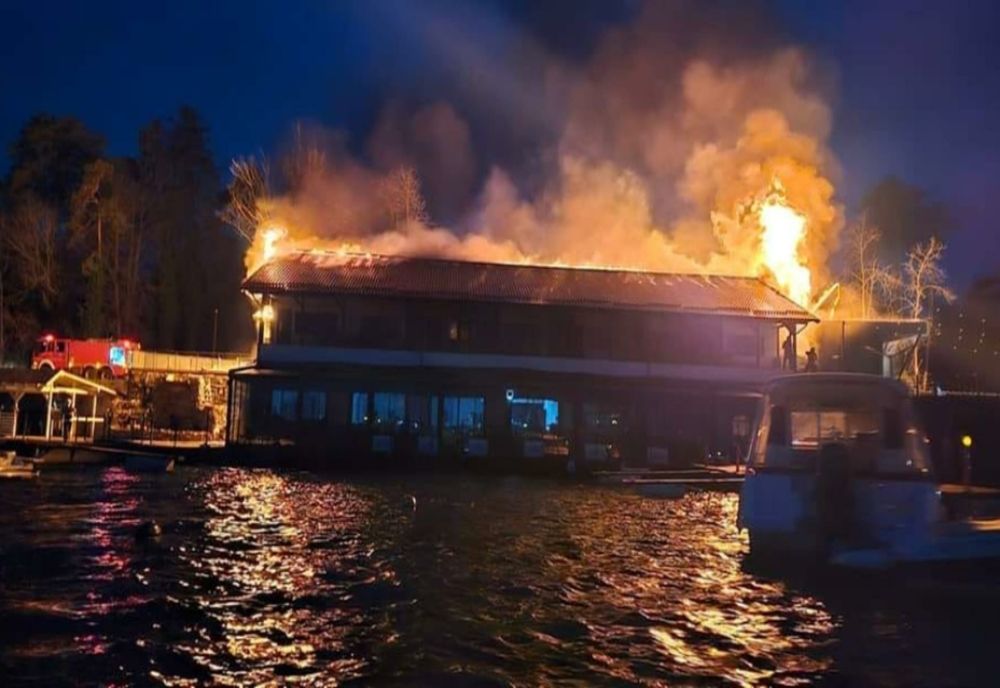 Incendiu la Taverna Racilor din Snagov