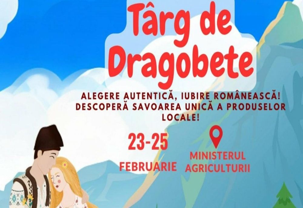 BUCUREȘTI: Târg de Dragobete, la Ministerul Agriculturii și Dezvoltării Rurale