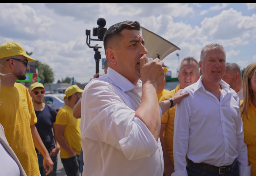 George Simion a fost prezent recent în Popești-Leordeni pentru a-și arăta susținerea față de Constantin Mitran