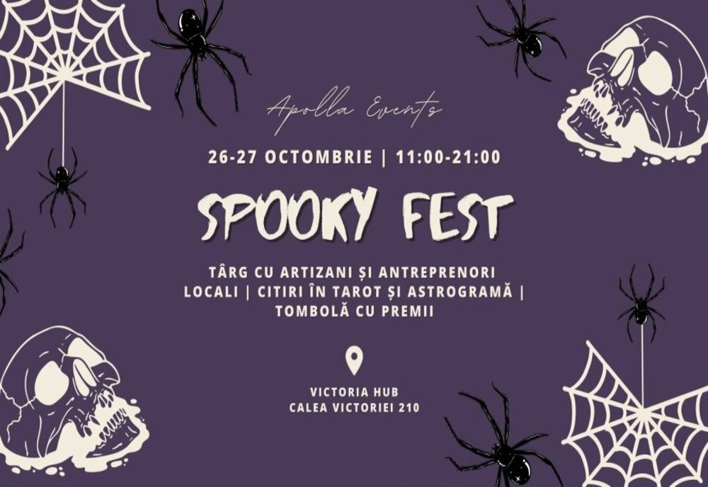 SPOOKY FEST, PE CALEA VICTORIEI
