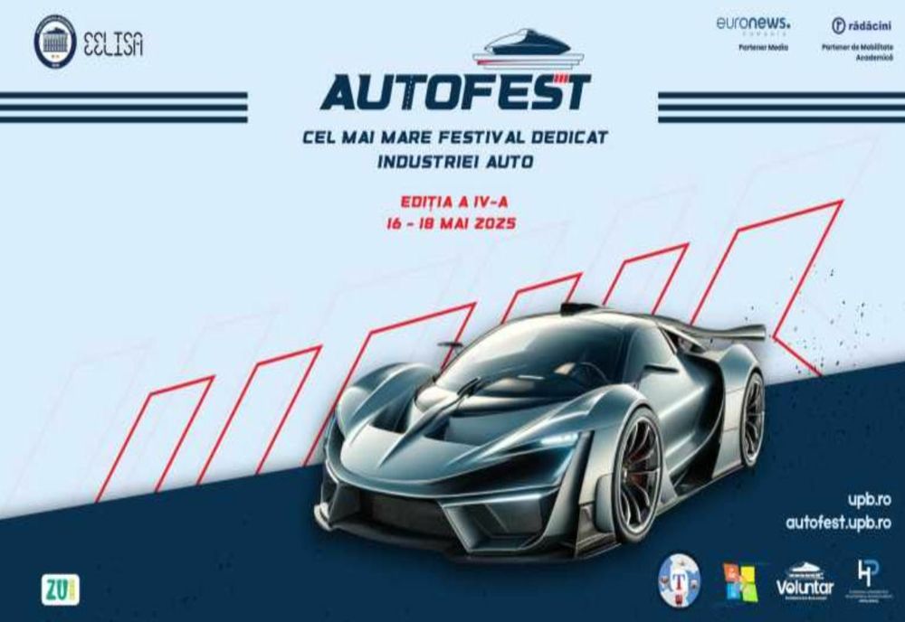 CEA DE-A IV-A EDIȚIE A POLI AUTOFEST ÎN PERIOADA 16 - 18 MAI, ÎN CAMPUSUL POLITEHNICII BUCUREȘTI