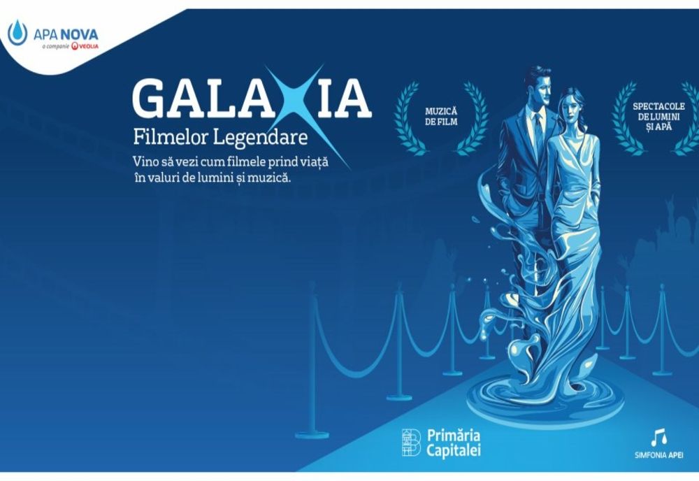 PROIECȚII DE FILME ȘI SPECTACOLE DE APĂ, MUZICĂ ȘI LUMINI, LA FÂNTÂNILE URBANE DIN PIAȚA UNIRII