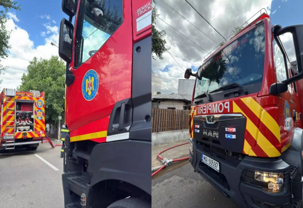 INCENDIU DE PROPORȚII ÎN BUCUREȘTI. ȘASE PERSOANE AU AVUT NEVOIE DE ÎNGRIJIRI MEDICALE 