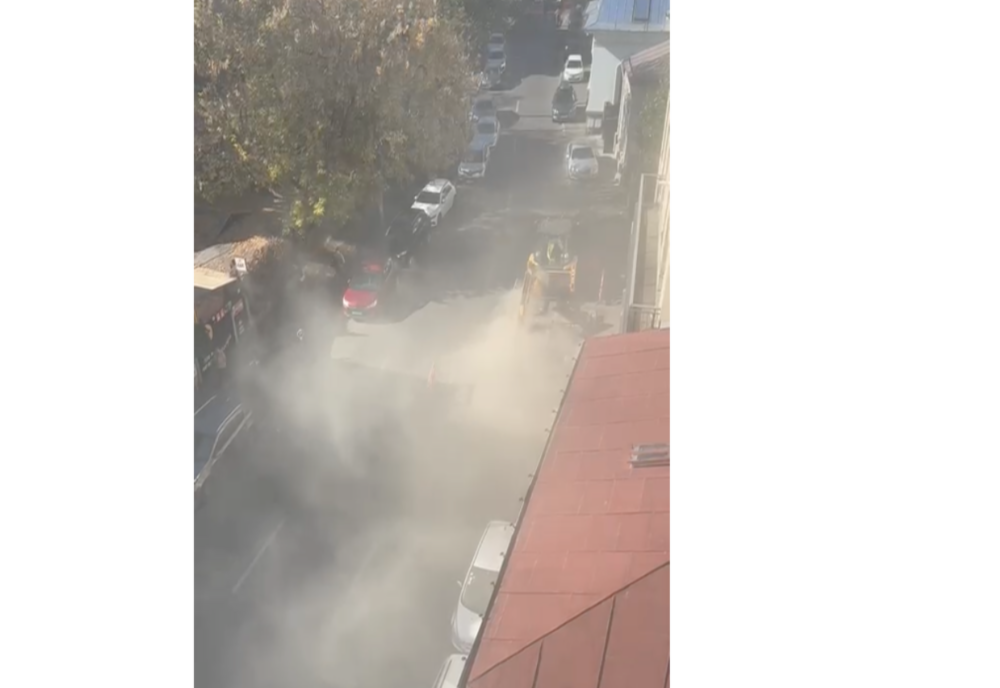 ALERTĂ ÎN CAPITALĂ. AVARIE LA CONDUCTA DE GAZE PE STRADA POPA PETRE 