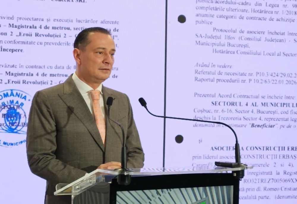 Extinderea Magistralei M4 de metrou, cel mai mare proiect de infrastructură din România derulat de o autoritate publică locală, intră în linie dreaptă