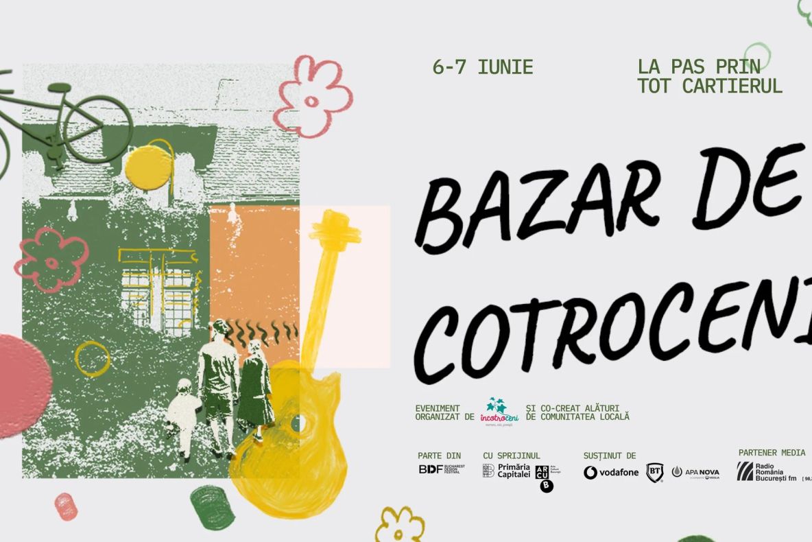 Bazar de Cotroceni, weekendul viitor - program complet