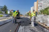 Au început lucrările de asfaltare a liniilor de tramvai de pe Prelungirea Ghencea