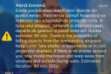Alertă aeriană în Tulcea: RO-Alert pentru o posibilă incursiune de drone la granița cu Ucraina