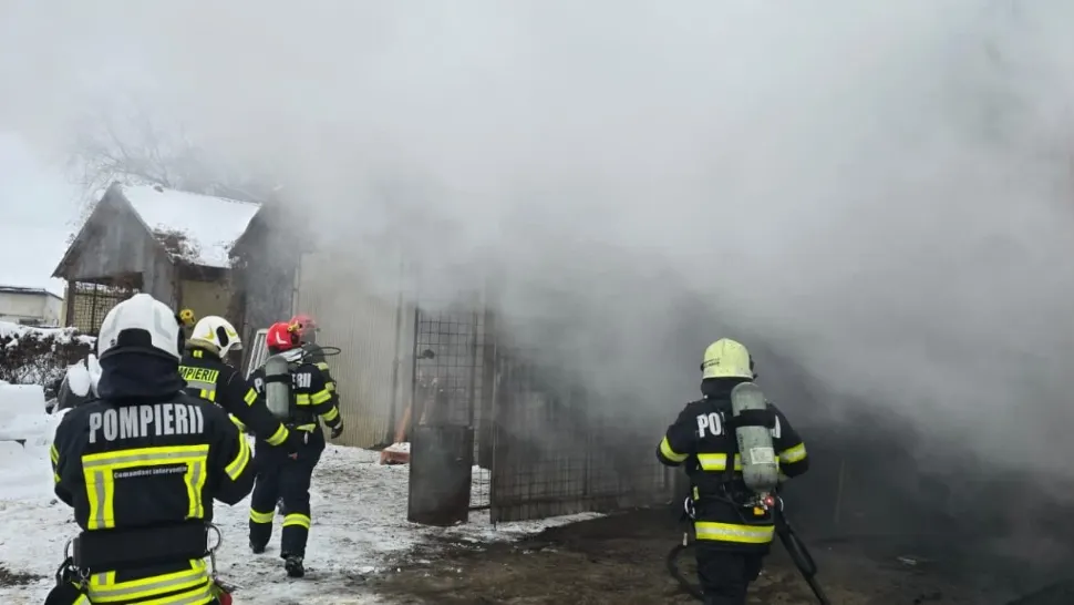 Incendiu in Capitala