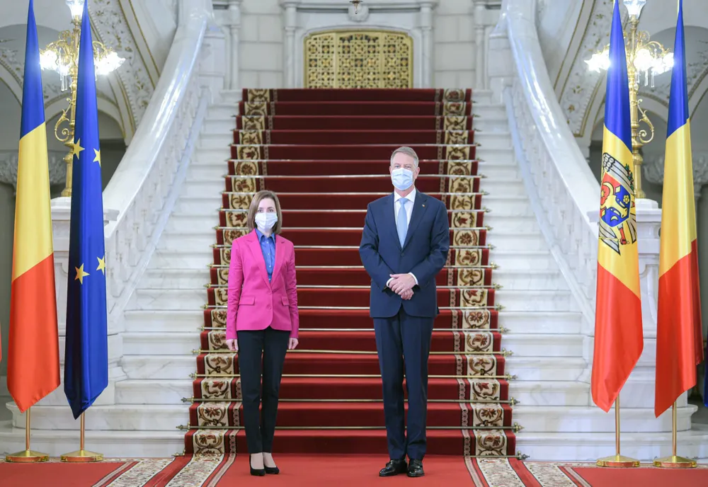 Klaus Iohannis, întrevedere cu Maia Sandu: România va continua să sprijine parcursul european al Republicii Moldova