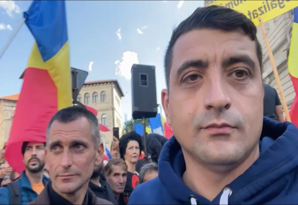 Protest AUR în Piața Universității. Mitingul nu are autorizație