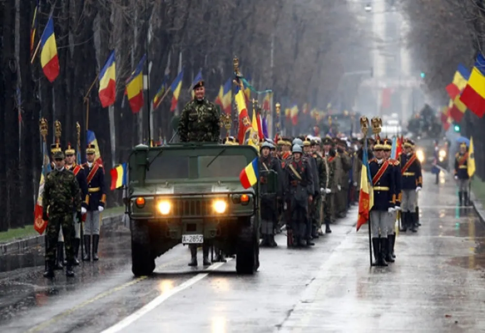 BUCUREȘTI: REPETIŢIE GENERALĂ PENTRU PARADA DE 1 DECEMBRIE, PE 28 NOIEMBRIE