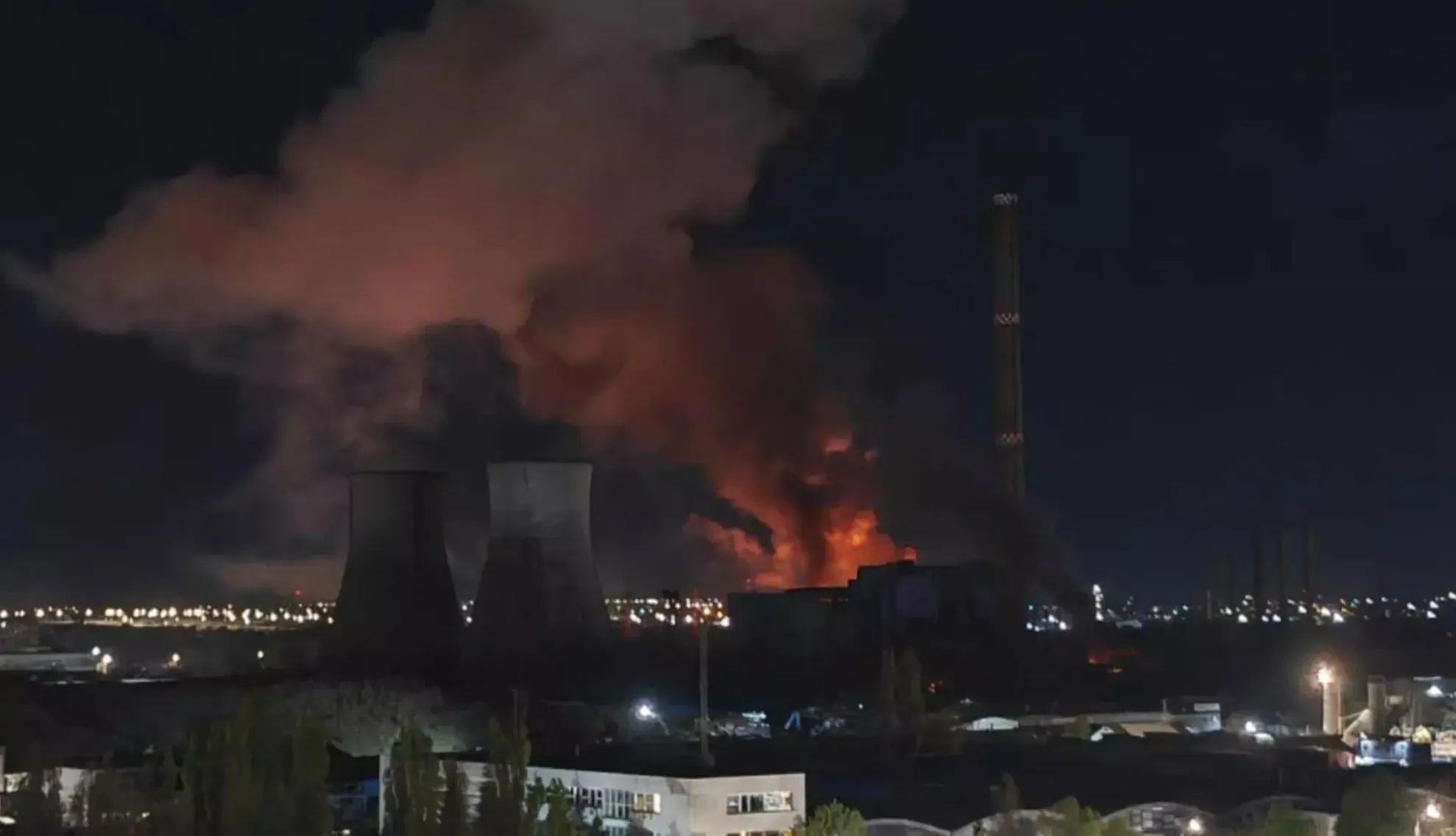 Incendiu CET Sud