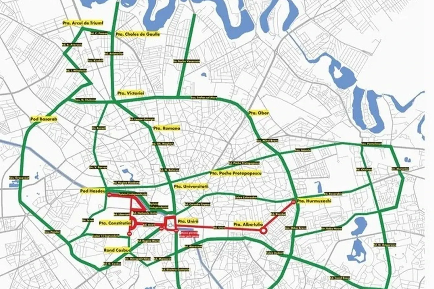 Restricții de trafic în București