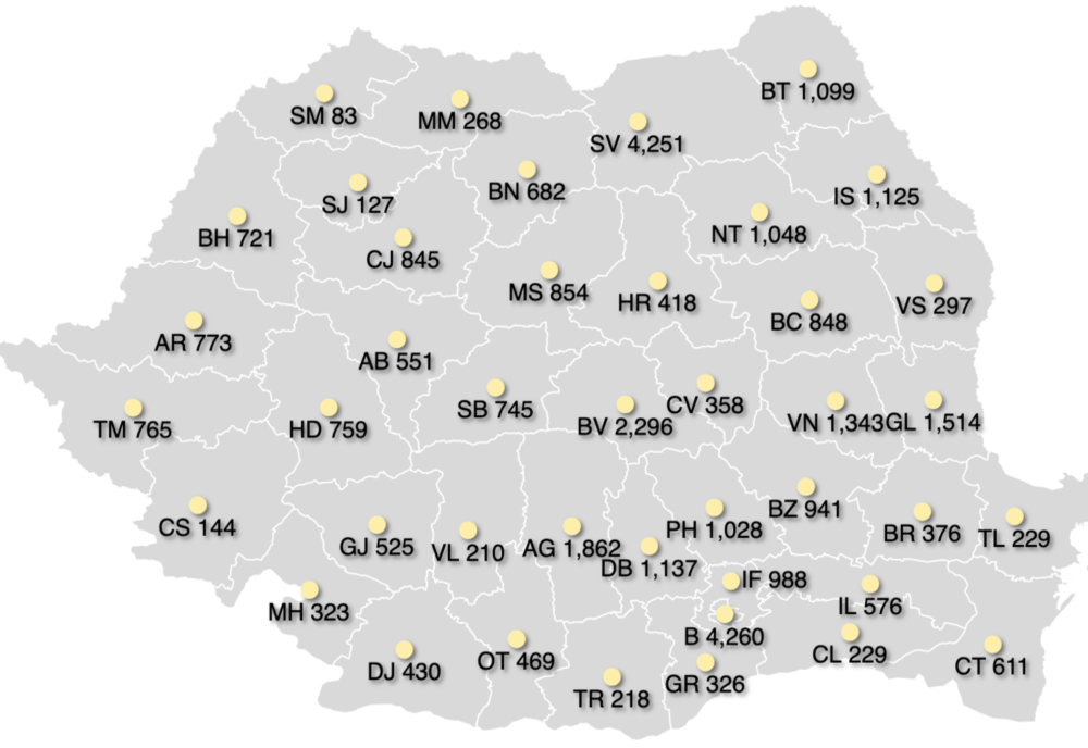 București ocupă primul loc la numărul de infectări COVID-19