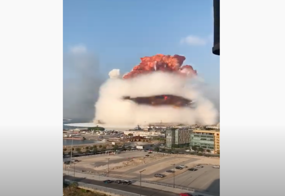 Explozie devastatoare în portul Beirut. Cel puțin 30 de morți și 2.500 de răniți. Miercuri, doliu național în Liban