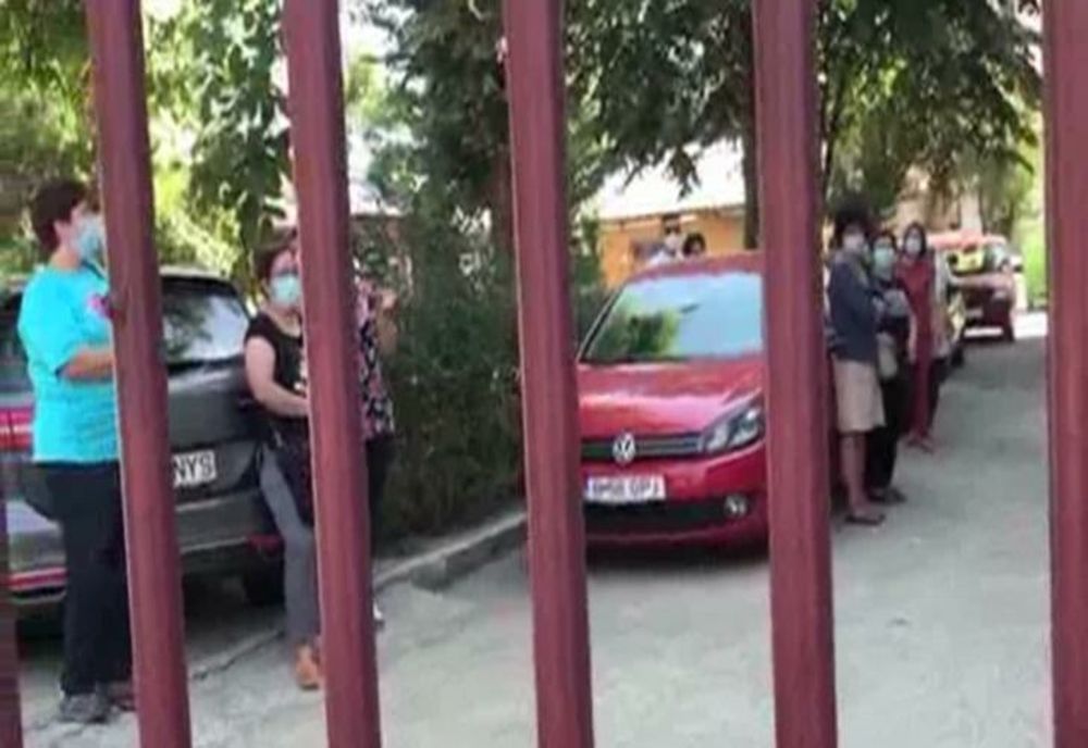 Protest la Spitalul Cf Witting din Capitală