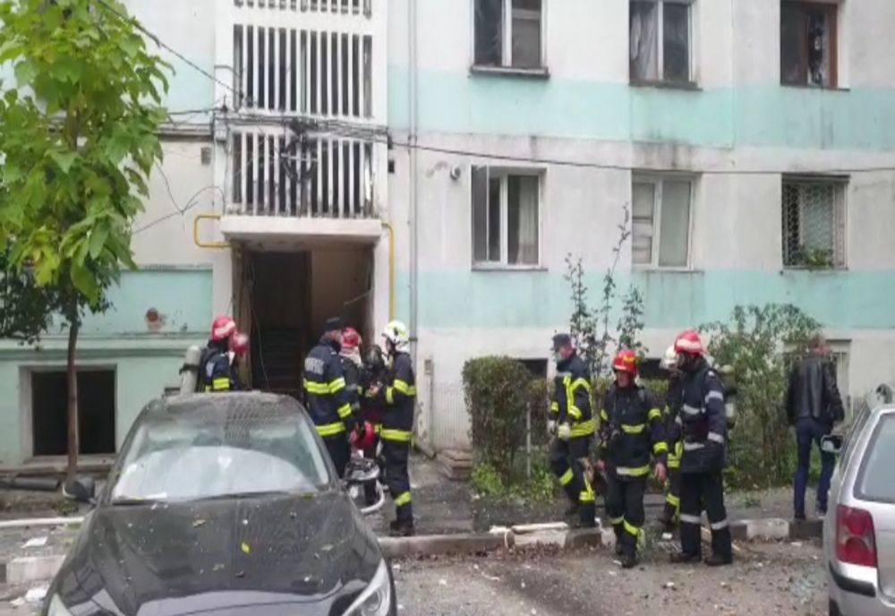Explozie în Centrul Galațiului