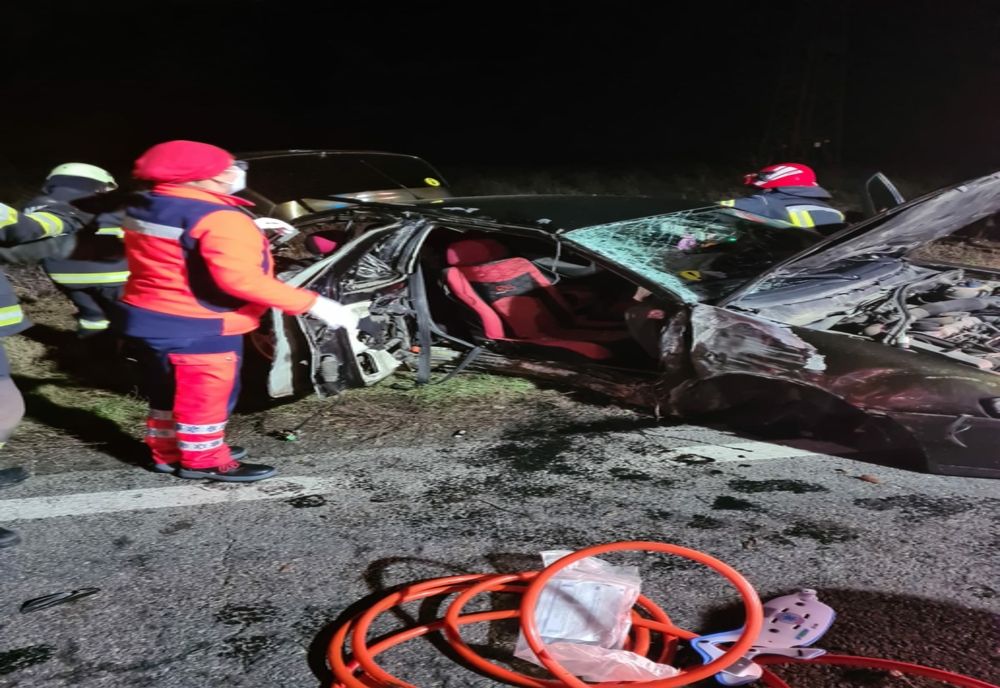 FOTO| Accident cumplit. Un mort și doi răniți, între care un copil de 9 ani