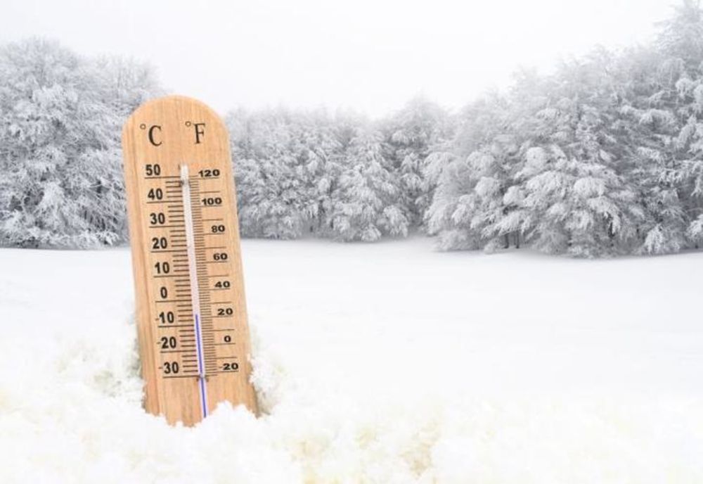 Vreme extrem de rece în majoritatea regiunilor