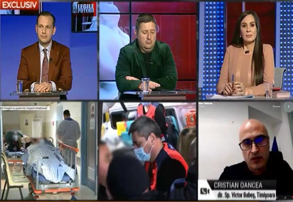 EXCLUSIV LEGILE PUTERII Radu Țincu, semnal puternic de alarmă: Tăierea finanțării pentru Terapie Intensivă înseamnă mortalitate