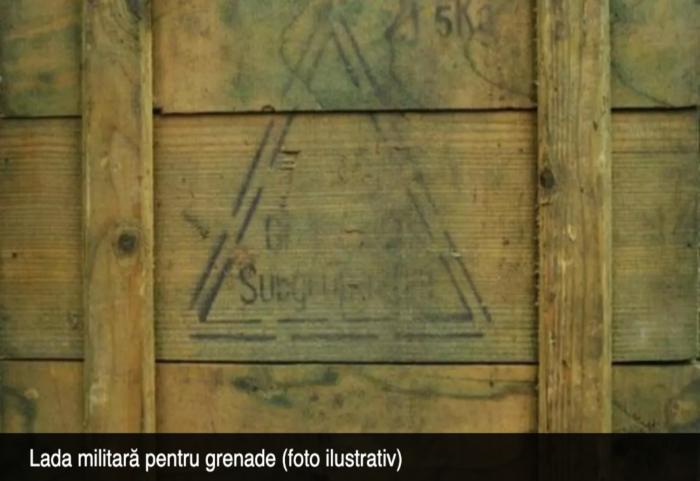O ladă cu grenade a fost descoperită la un liceu din București