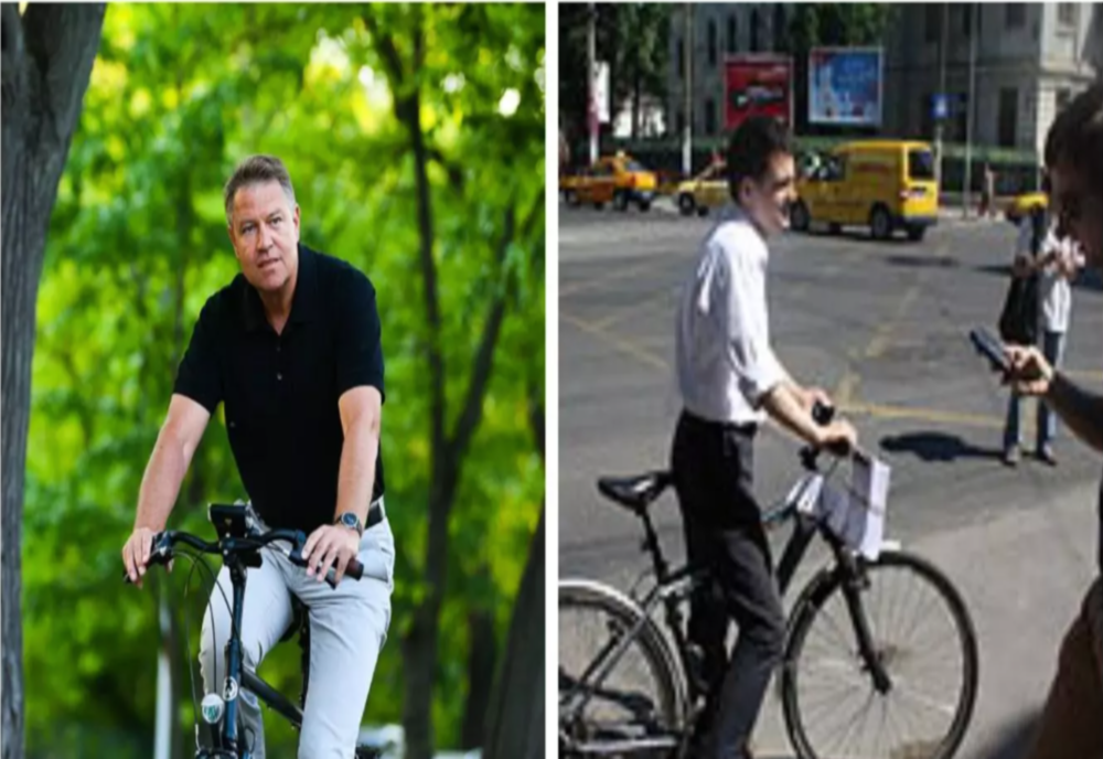 Klaus Iohannis și Nicușor Dan ies la pedalat de Ziua bicicletei
