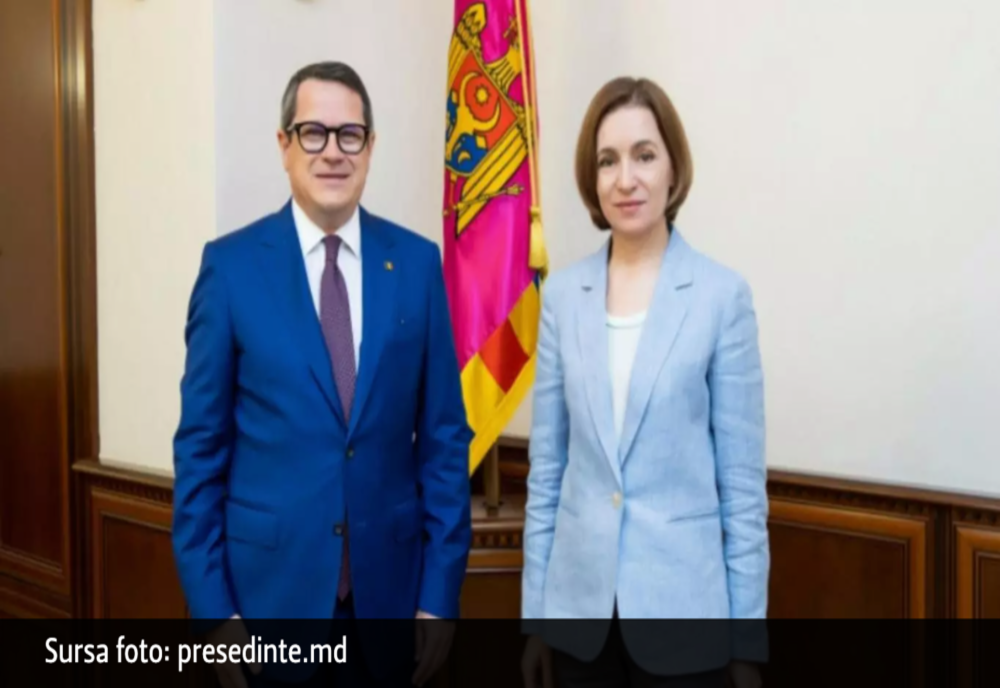 Șeful SRI Eduard Hellvig s-a întâlnit cu Maia Sandu, la Chișinău