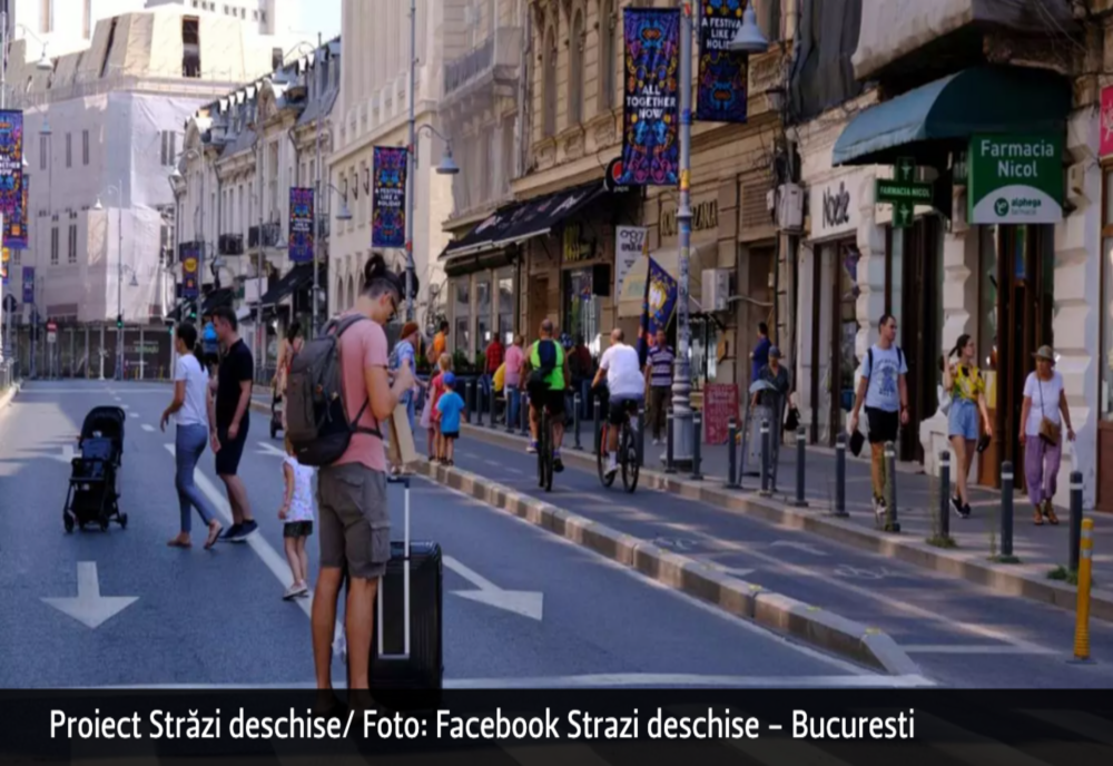 Ultimul weekend pietonal al verii la „Străzi deschise”. Când va fi reluat evenimentul